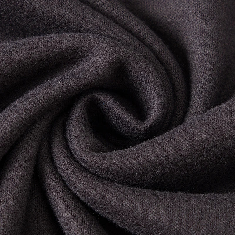 1/2piece Autumn And Winter Men's Semi High Neck Fashionable Base Long Sleeved Top Solid Color Casual Sports Fitness Warm T-shirt